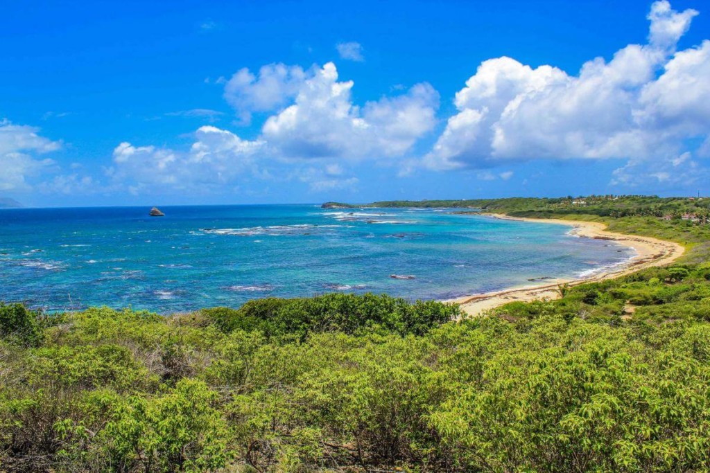 La plage de l'Anse à la Gourde à Saint-François