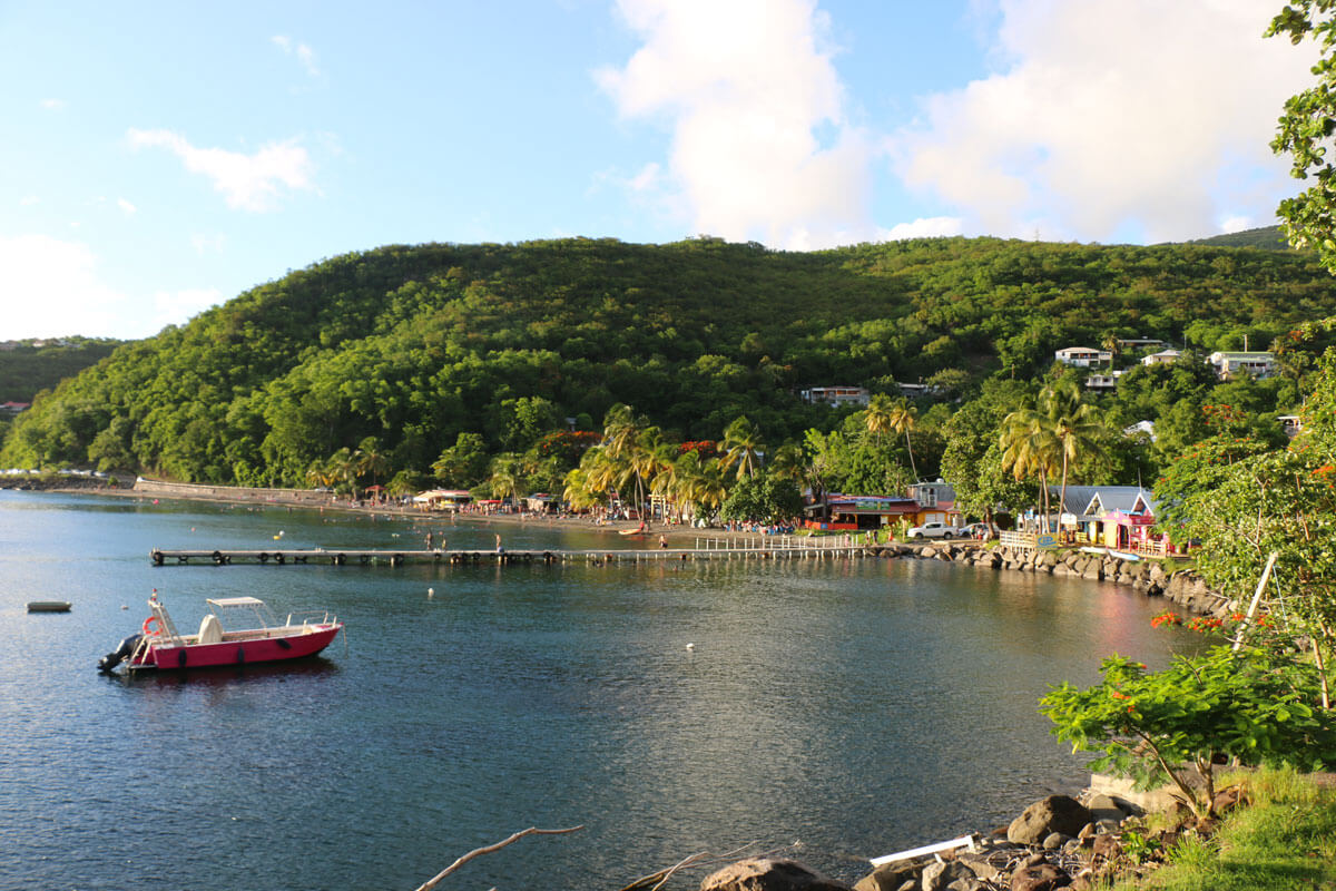Plage de Malendure en Guadeloupe et magnifiques tortues