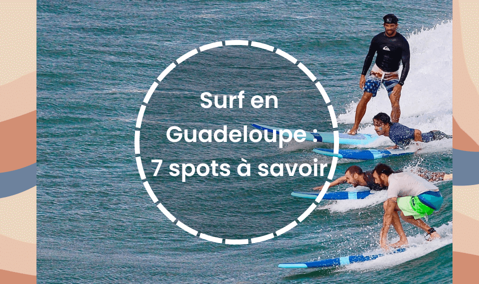 surf en Guadeloupe