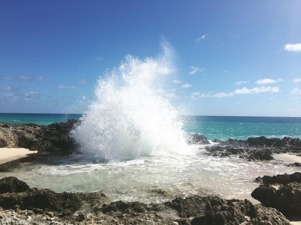 vagues douches guadeloupe