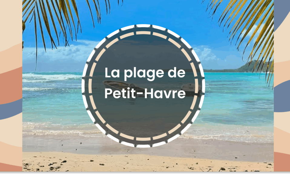 plage de petit-Havre gosier